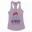 Vaaya Moodra Korangu Women's Racerback Tank in Lilac Color